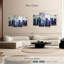 «New York City Graffiti Overcast New York», reproduction sur toile 4 pièces par Harper D.-93060320