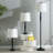 Gimbya 58" Traditional Metal Floor and Table Lamp Set and Floor Lamp with 3-Way Dimming -1754099734