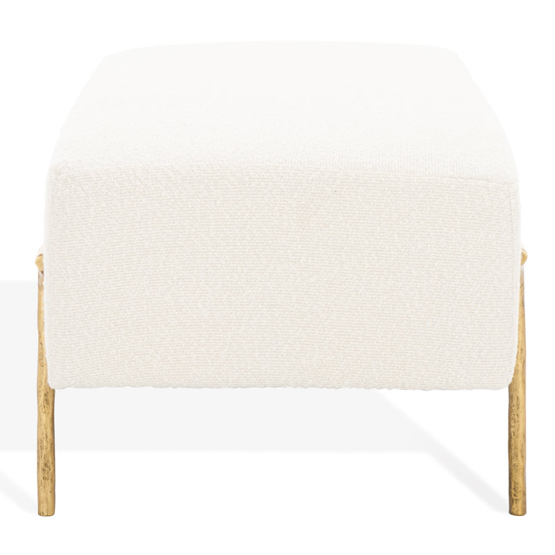 Jessa Boucle Bench, Brass