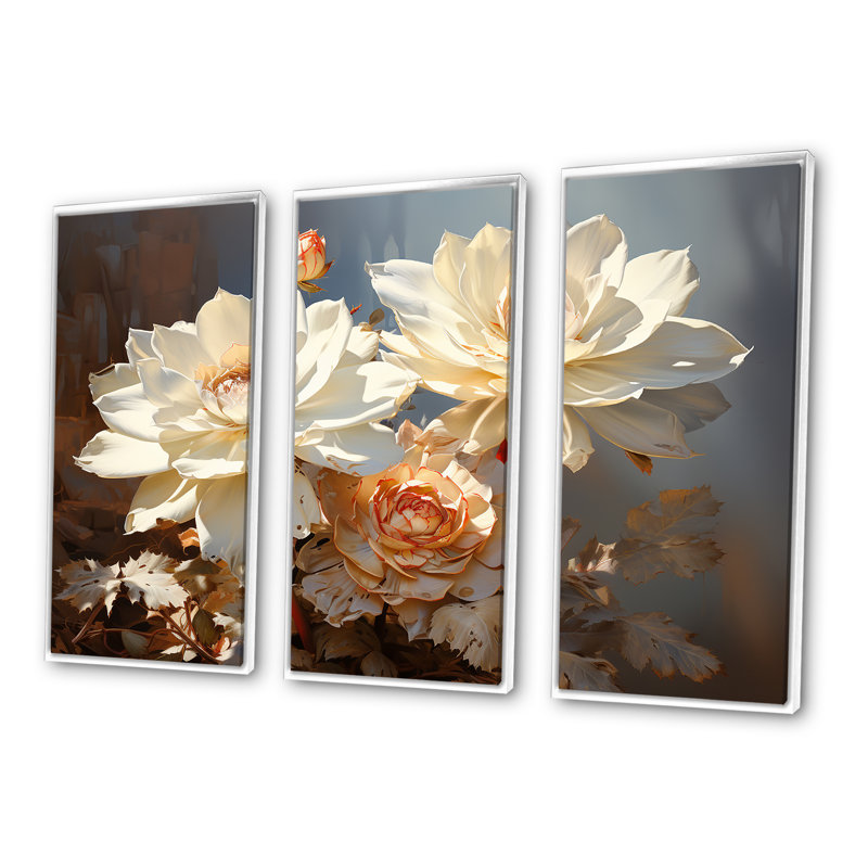 Succulent Farmhouse Still Life - Ensemble de décorations murales succulentes, H 28 po x l 36 po x P 1 po