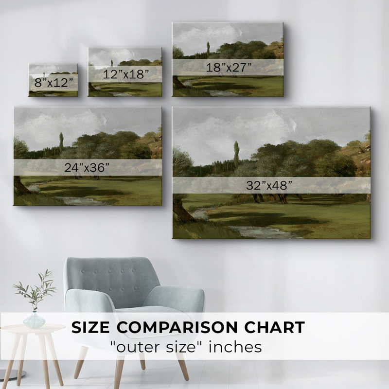 Paysages rétro-CMLxxvi -Galerie enveloppée Cavas, 32 x 48