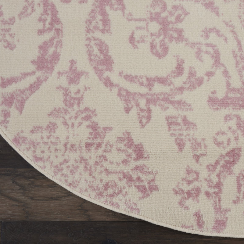 Rosemead Oriental Indoor Rug, Round 5'3"