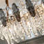 10 - Light Crystal Rectangular Pendant