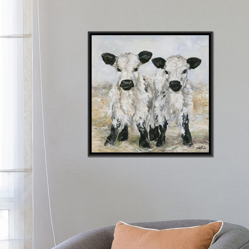 «Freckles And Speckles», peinture sur toile tendue, H 26 po x l 26 po x P 1,5 po, Pas de tapis, Toile tendue