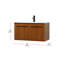  Ensemble de meuble-lavabo simple 36 po-577594154