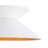 Transitional 1-Light Conical Metal Hourglass Flush Mount