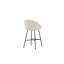 Terrest Upholstered Counter Stool with Metal Frame
