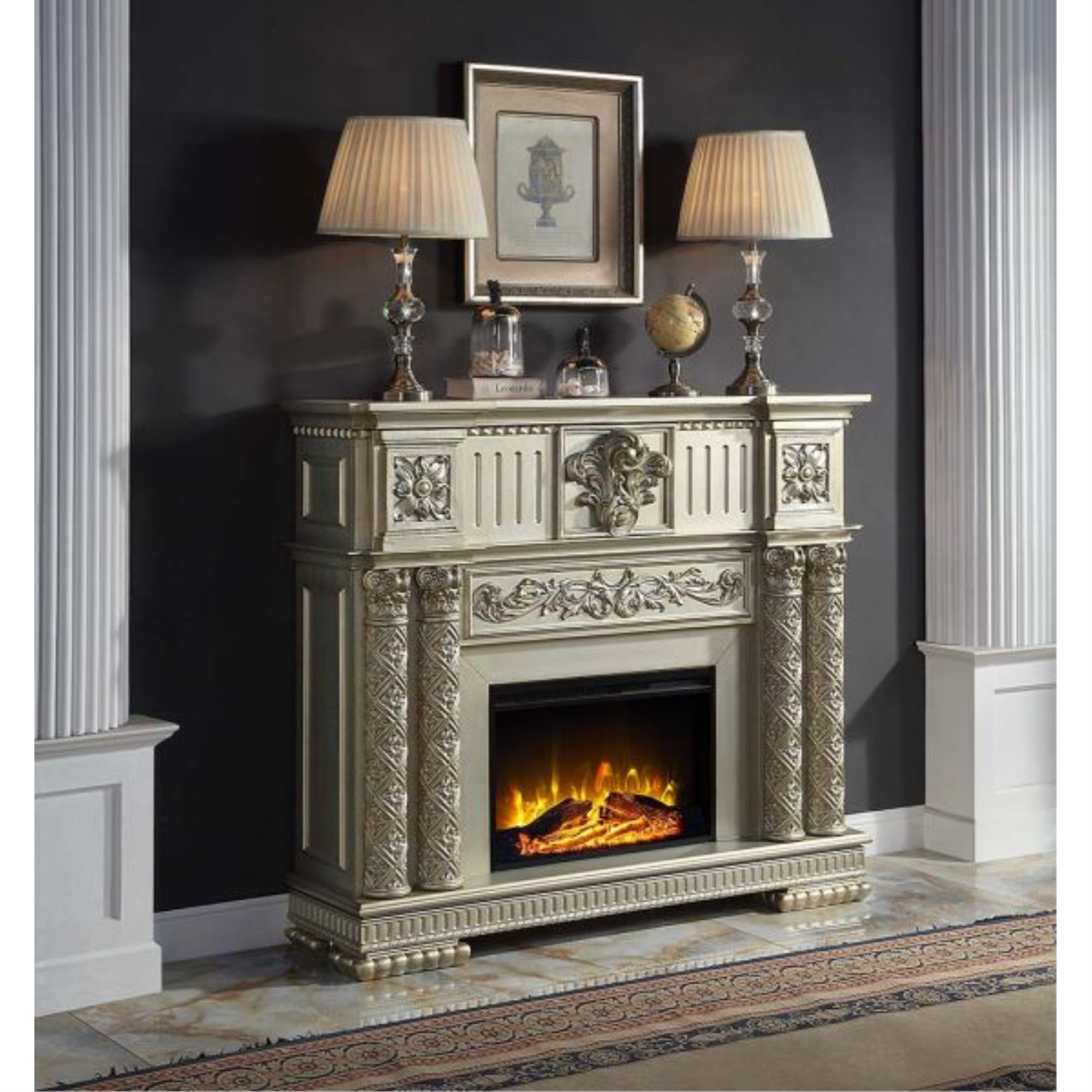 ACME Furniture Vendome 10 Square Feet Vent Free Freestanding Wood Burning  Stove - Wayfair Canada