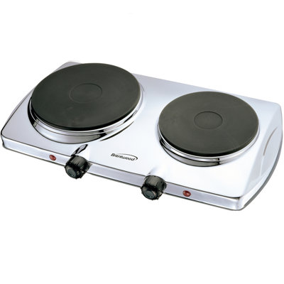 Brentwood 1440 Watt Electric Double Hot Plate