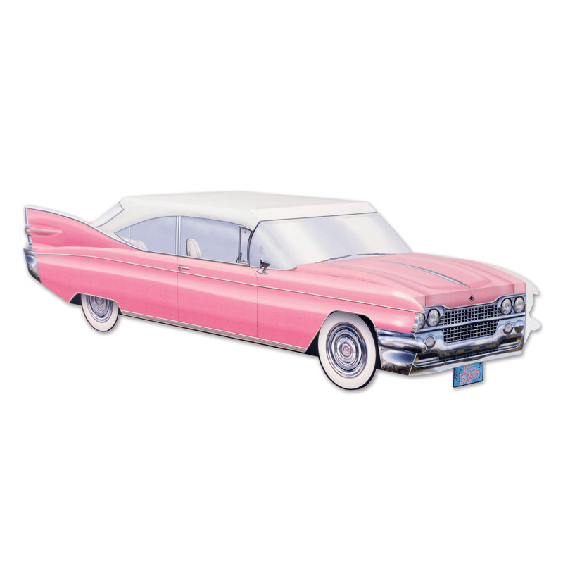 Centre de table 3-D 50's Cruisin 'Car