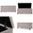 Fabric Storage Ottoman Bench in Wheat Color - Stylish Seating with Hidden Compartment-47859233