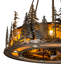 Tall Pines LED Downrod Ceiling Fan