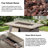 Deb Outdoor 4-Pieces PE Wicker Patio Conversation Set with Fire Pit Table-1038702490