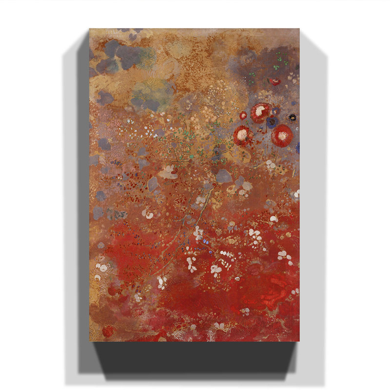 Odilon Redon - Wrapped Canvas Painting, 50cm H x 35cm W