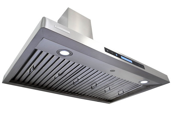 Hotte murale 42 "en acier inoxydable avec conduit Pro-X 900 CFM avec télécommande incluse