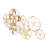 Estrella Rattan Abstract Circle Wall Décor