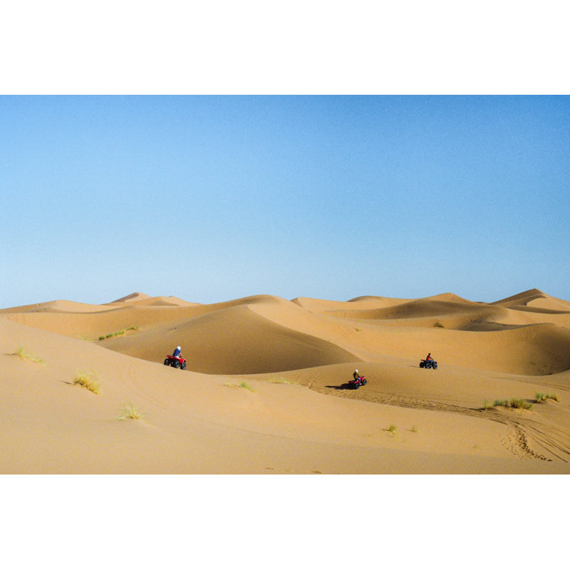 Désert du Sahara au coucher du soleil par Oleh_Slobodeniuk, H 8 po x l 12 po