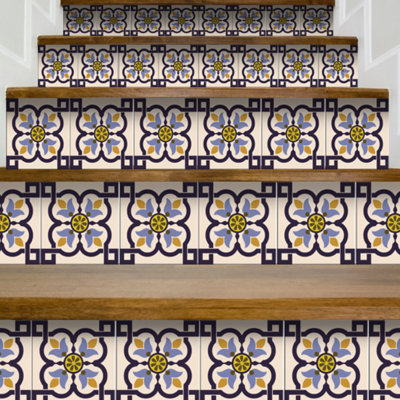 8'' W x 8'' L Vinyl Peel and Stick Mosaic Tile