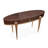 Camellia Field Vanity Desk - Warm Pecan