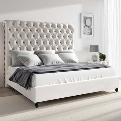Jampier Upholstered Sleigh Bed