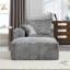 Canapé de salon moderne avec confort - siège profond, mousse viscoélastique, tissu bouclé, transport facile, confort en mousse chenille d'appoint, rebond rapide, chenille froissée, déplacement