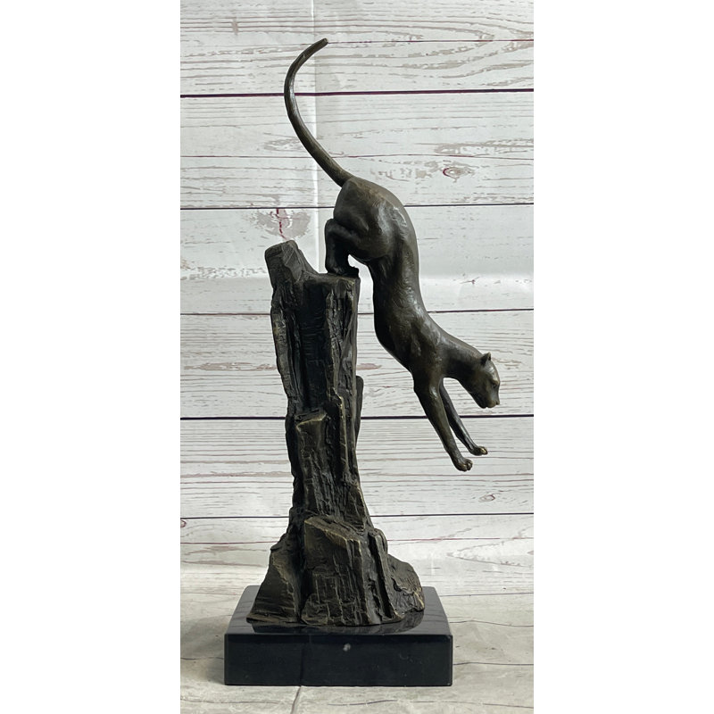 Statue de panthère cougar