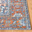 Tapis oriental bleu marine / rouille Fessler-1865052096