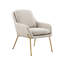 Chaise d'appoint contemporaine tapissée-565604414