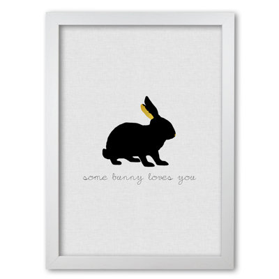 Some Bunny Loves You Animal - Print