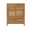 Ayden Solid Bamboo Wood Freestanding Bathroom Cabinet