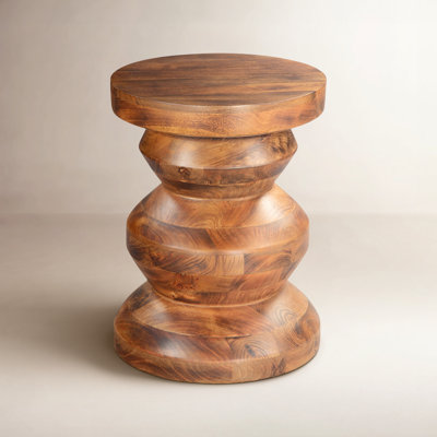  21" Pedestal End Table