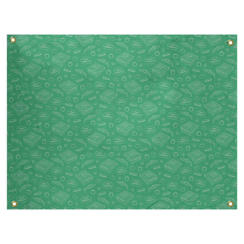 Tapisserie elizabeth pizza par katelyn Kitterman, H 27,5 po x l 37,5 po, Intérieur / extérieur