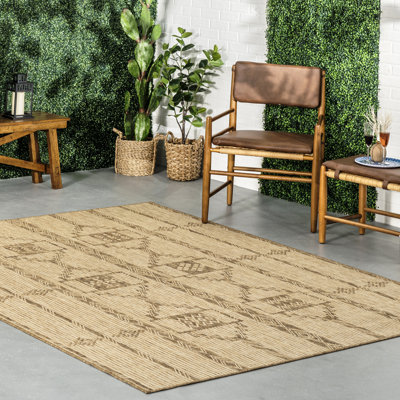 Tapis intérieur / extérieur beige_GBCB49A