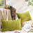Velvet Quilted Throw Pillows, Braided Textured Decorative Cushion-1907549689-1927507250
