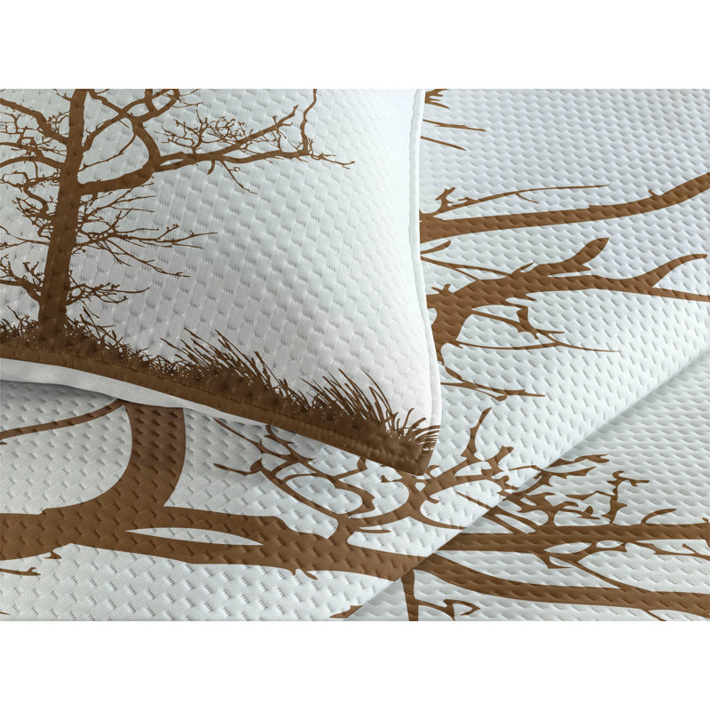 Rustic Polyester Coverlet
