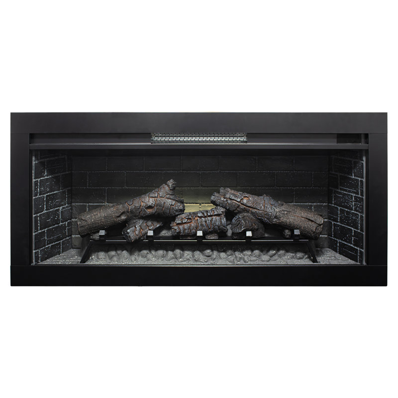 Foyer électrique 36 pouces avec chaleur infrarouge, ensemble de garniture amovible, certification UL, protection contre la surchauffe, 5018 pi, 400 pi² Pi. Intensité de flamme supplémentaire à 4 niveaux, température de 64 ° F à 82 ° F pour la maison,