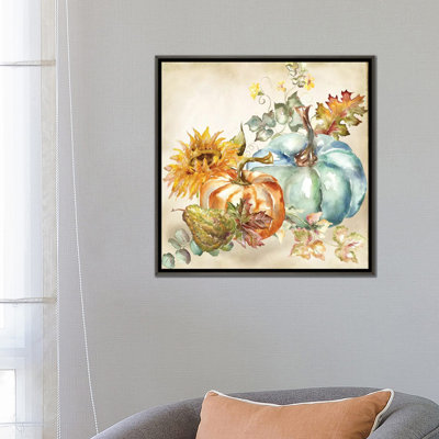 " Watercolor Harvest Pumpkin IV " by Tre Sorelle Studios