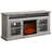  Nemeth 60" Traditional TV Stand with 18" Electric Fireplace Heater & Media Entertainment Center Console Table for TV up to 65"-513866226