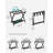 Set of 2 Foldable Luggage Racks with Storage Shelf for Guest Room-109163351