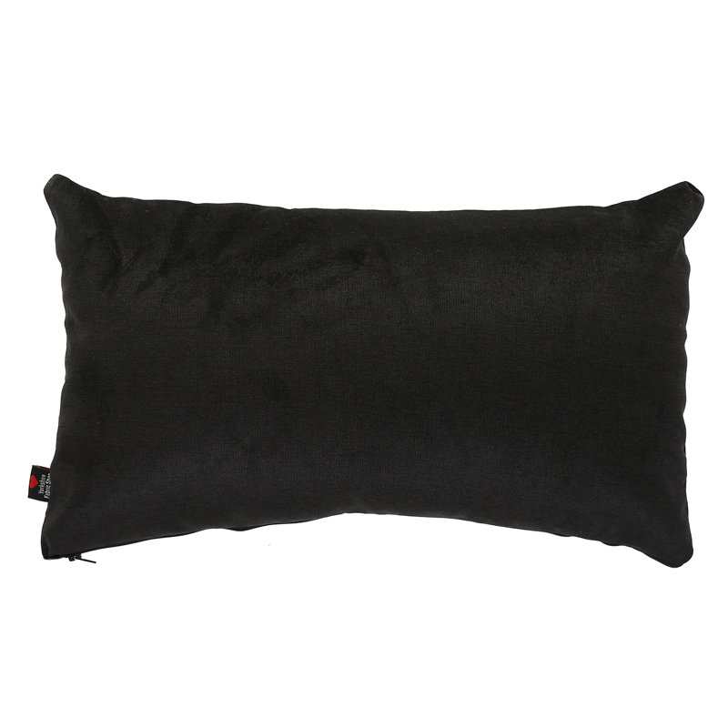 Mirador Rectangular Cushion, Black