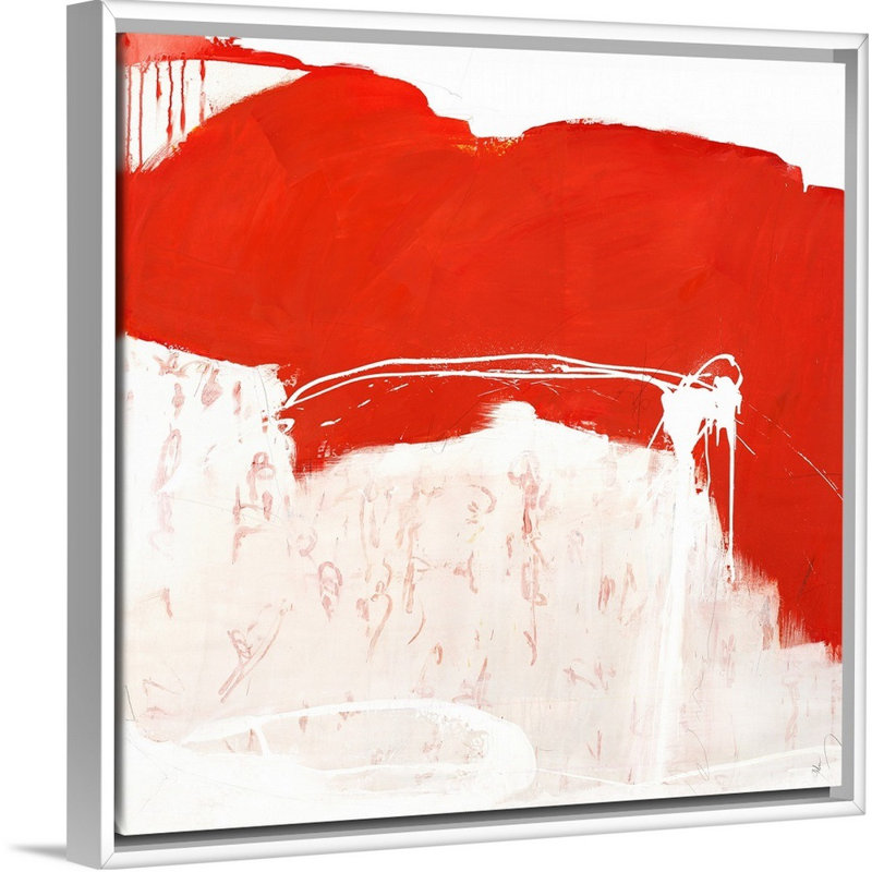 Silent Seclusion, reproduction d'art sur toile, H 38 po x l 38 po x P 1,75 po, Cadre flottant blanc