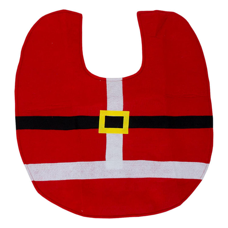 Christmas Santa Toilet Seat Sticker