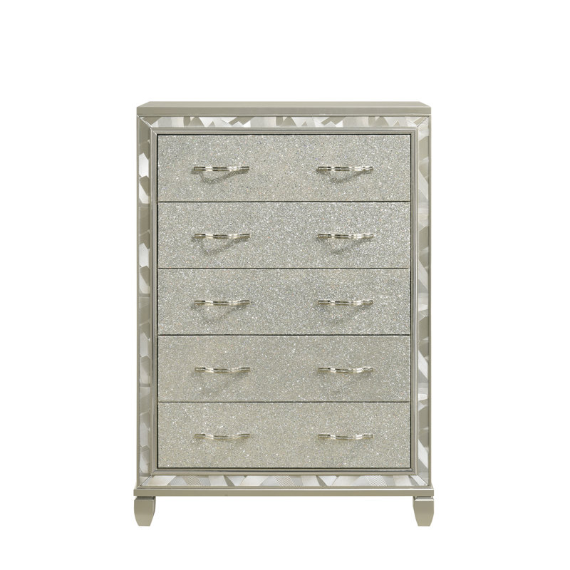 Joi 5 - Drawer Chest, Silver