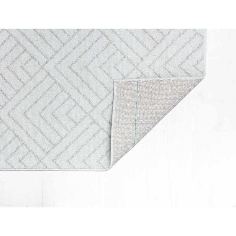 Tapis crème Azalea, Rectangle 5 pi 0 po x 7 pi 0 po