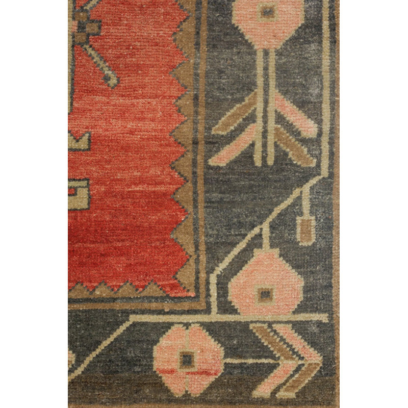 Vintage Turkish Village Rugs One-of-a-Kind Runner 4'7" X 15'1" Area Rug