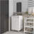 Saratoga Bathroom Cabinet With  2 Doors, White