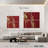 Brampt Gilded Elephant On Red-109090454