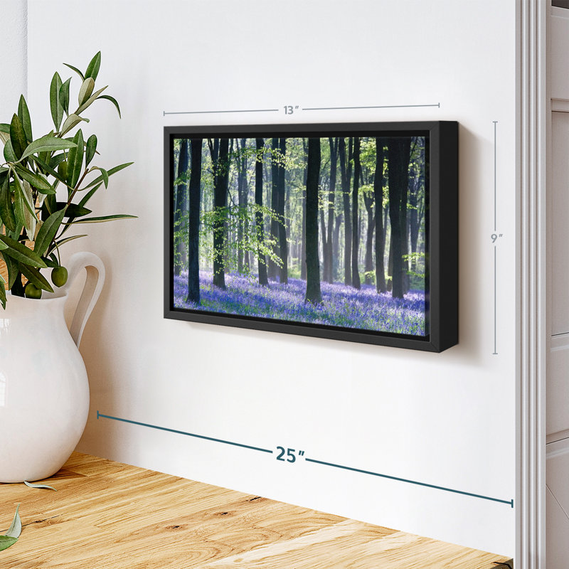 Impression sur toile Bluebell Vision, H 9 po x l 13 po