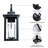 Dallas 3-Light Outdoor Wall Lantern with Dusk to Dawn-935074568-872596955