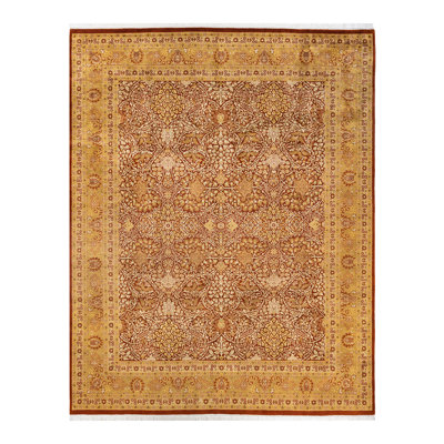 Classic One-of-a-Kind 8' 2" x 10' 2" Hand Knotted Area Rug